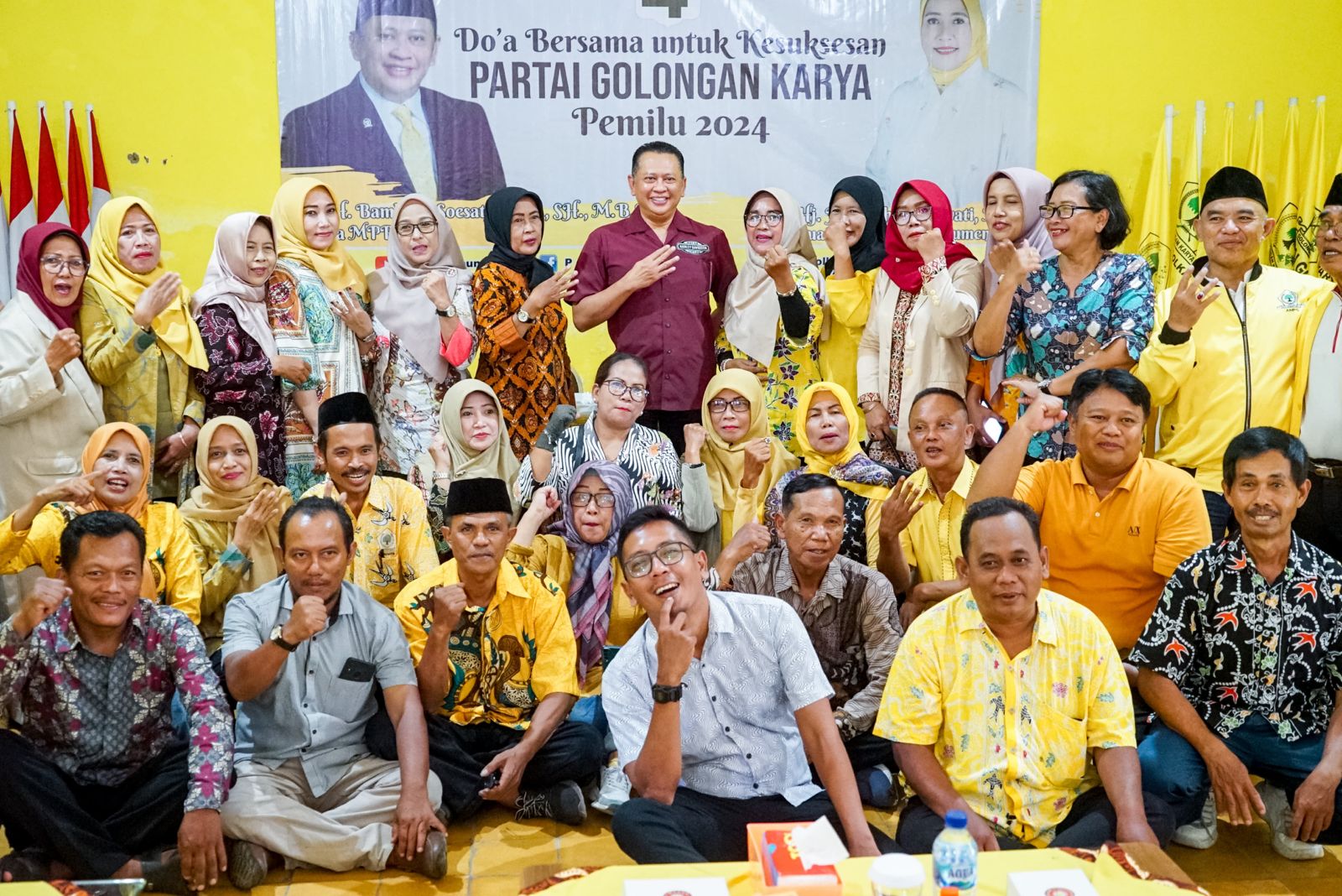 Syukuran Dan Doa Bersama DPD II Partai Golkar Kebumen, Bamsoet Pastikan ...