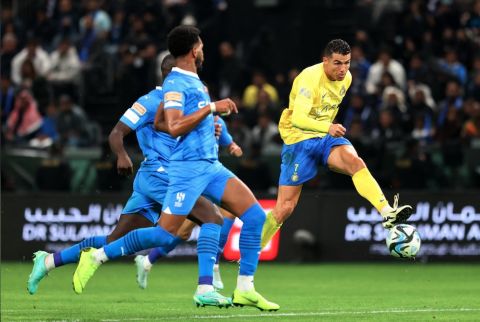 Cristiano Ronaldo Panen Kritik Pedas usai Al-Nassr Keok di Tangan Al Hilal. Foto: REUTERS