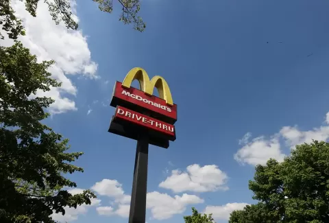 McDonalds gagal mencapai target penjualan yang sebagian besar dipengaruhi oleh aksi boikot terkait konflik Israel-Hamas. Foto/Dok Reuters