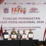 Ketua Yayasan AGP, Heka Hertanto dari Artha Graha Peduli turut menghadiri acara puncak peringatan Hari Pers Nasional (HPN) ke-78, di Ecovention Ancol, Jakarta, Selasa (20/2/2024). Foto: Ist