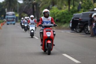 Program safety riding khusus motor listrik. Foto: Honda