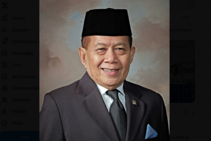 Wakil Ketua MPR, Syarief Hasan, menyebut hak angket pemilu kontraproduktif. Foto: X @didik_lp