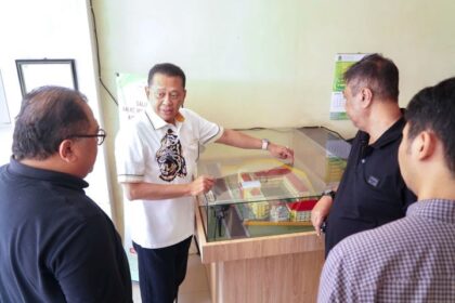 Ketua Dewan Pembina Yayasan Perguruan Karya Bhakti Universitas Perwira Purbalingga (UNPERBA) Bambang Soesatyo mendukung pembangunan gedung baru di Universitas Perwira Purbalingga (UNPERBA) Jawa Tengah.