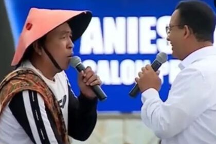 Caleg PKS di kampanye Anies Baswedan di Parepare, Sulsel. Foto: IG, @viralyes (tangkap layar)