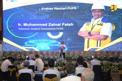 Penutupan Rapat Koordinasi Keterpaduan Pengembangan Infrastruktur Wilayah (Rakorbangwil) Tahun 2024. Kegiatan ini dilaksanakan pada Kamis, (14/03/2024) di Auditorium Kementerian PUPR dengan mengusung tema “Melanjutkan Pembangunan Infrastruktur Pekerjaan Umum dan Perumahan Rakyat untuk Akselerasi Pertumbuhan Ekonomi yang Inklusif dan Berkelanjutan.