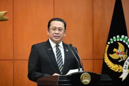 Ketua MPR RI sekaligus Wakil Ketua Umum Partai Golkar Bambang Soesatyo