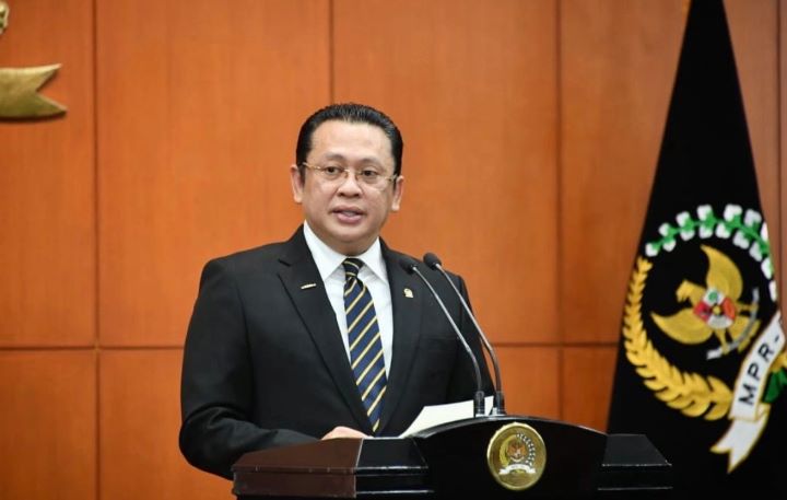Ketua MPR RI sekaligus Wakil Ketua Umum Partai Golkar Bambang Soesatyo