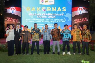 Deputi Niam, Membuka Rapat Koordinasi Nasional 2024 Dalam Rangka Mensinergikan Bidang Kepemudaan