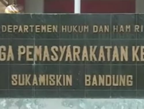 Lapas Sukamiskin Bandung, Jawa Barat. Foto: Tangkap layar YT Kompas TV