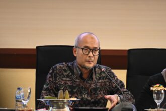 Kepala Bank Indonesia Perwakilan Sulsel, Rizky Ernadi Wimanda, pada Rapat Koordinasi Tindak Lanjut Hari Besar Keagamaan Nasional Puasa dan Idul Fitri, yang dilaksanakan di Ruang Rapat Pimpinan Kantor Gubernur Sulsel, Selasa, 5 Maret 2024.foto/ist