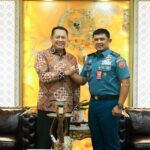 Bamsoet usai menerima Staf Khusus Panglima TNI Mayjen (Mar) Oni Junianto di Jakarta, Kamis (7/3/24). Foto/ist