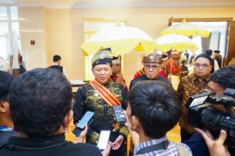 Ketua MPR RI Bamsoet, Putra Sulung Megawati Soekarno Putri, Mohammad Rizki Pratama (Tatam), Mendapat Gelar Dato' Sri Utama dari Sultan Kotapinang XIV