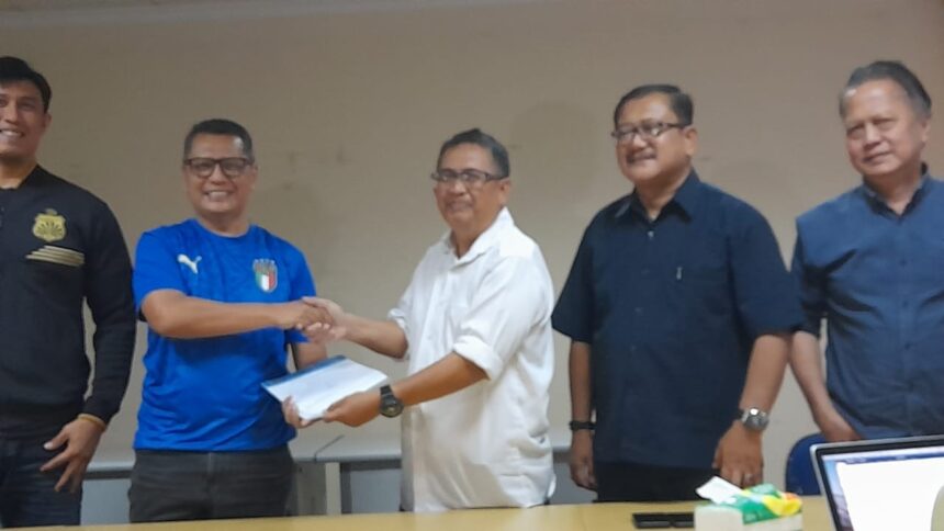 Komentator Bola, Kesit Budi Handoyo, Daftar Calon Ketua PWI Jaya 2024-2029. Foto/ist