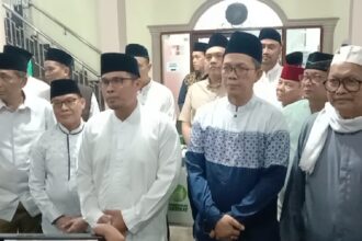 Wakil Walikota Tangsel Pilar Saga Ichsan Gelar Safari Ramadhan di Masjid Jami Al Barkah, Anggrek Loka, Graha Raya RT05 RW07 Kelurahan Pakujaya, Kecamatan Serpong Utara, Tangsel, Banten, Senin (18/3) pukul 17.00 hingga 21.00.