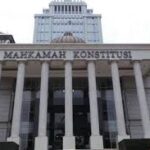 Gedung MK di kawasan Jakarta Pusat diprediksi menerima gugatan hasil pemilu 2024 lebih tinggi dibanding 2019 lalu.(Foto dok MK)