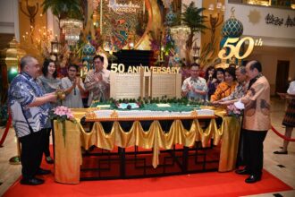 Hotel Borobudur Jakarta dengan bangga mengumumkan perayaan ulang tahun ke-50 dalam tema “Discover Tapestry of Culture and Peace”, yang akan diadakan pada tanggal 23 Maret 2024