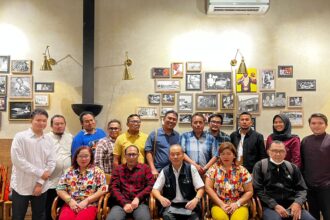 Dalam rangka membangun pemahaman tentang penjaminan kecelakaan kerja dan kematian dengan jaminan kesehatan, BPJS Kesehatan Cabang Jakarta Selatan menggelar acara Ngobrol Program Terkini (Ngopi) Jaminan Kesehatan Nasional (JKN) bersama rekan media pada hari Senin (25/03).