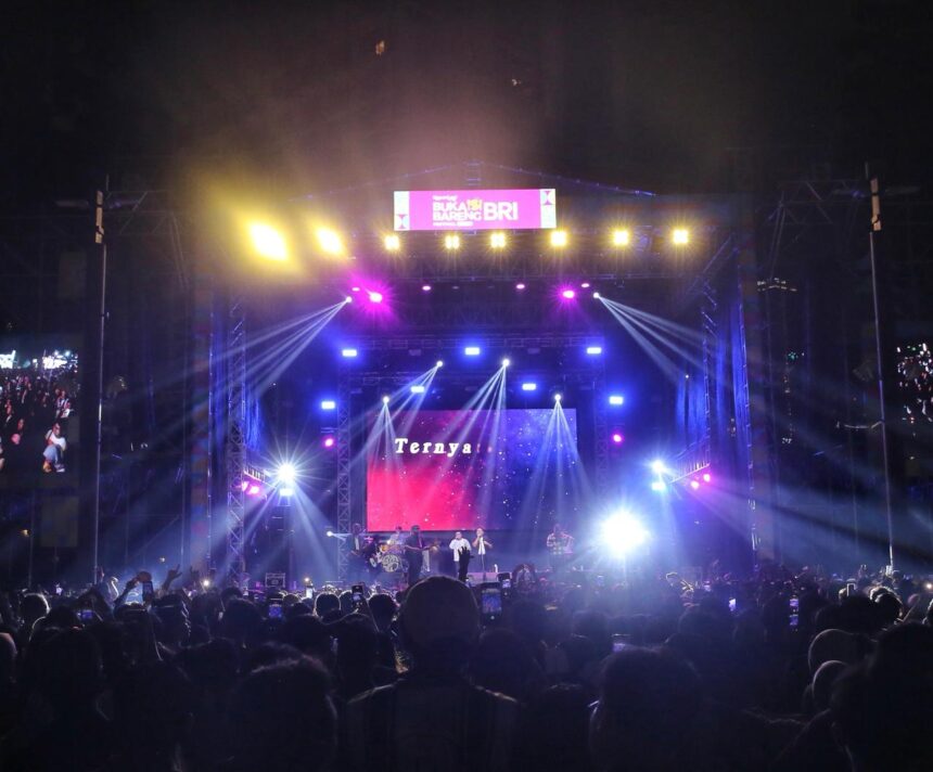 Gelaran event besar “KapanLagi Buka Bareng BRI Festival 2024” yang dihelat selama dua hari di Plaza Parkir Timur Gelora Bung Karno, Jakarta, tanggal 23-24 Maret 2024. Foto: Dok BRI