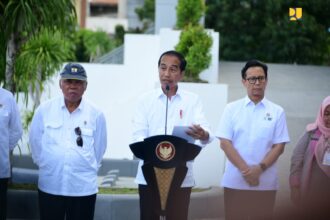 Menteri Basuki, Dampingi Presiden Jokowi, Resmikan Fasilitas Kesehatan, Pendidikan dan Huntap, Pascabencana Sulawesi Tengah, Pulihkan Aktivitas Sosial Ekonomi