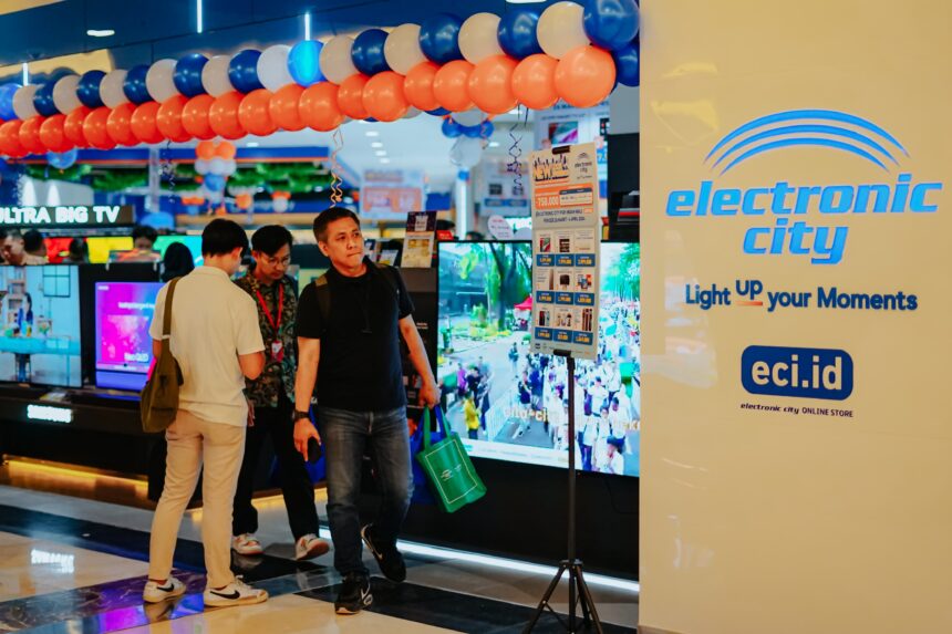 Electronic City siap menyambut momen THR Lebaran tahun ini. Foto: dok Humas EC