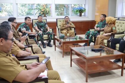 Kunjungan tim survei teknis kegiatan Latihan Integrasi Taruna Wreda (Latsitarda) Nusantara XLIV/2024. Foto: Humas Pemprov Sulsel