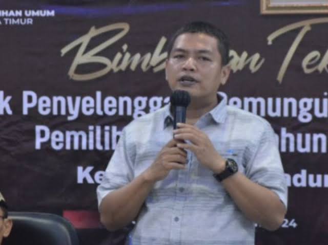 Ketua KPUD DKI Jakarta, Wahyu Dinata di salah satu acara. Foto: Dok KPUD DKI