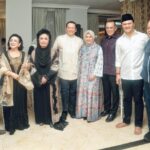 Bamsoet saat menghadiri acara seribu hari wafatnya Harmoko di Jakarta, Jumat malam (29/3/24).