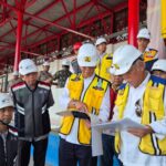 Menteri Basuki Tinjau Renovasi Stadion Gelora Madura Ratu Pamelingan di Pamekasan