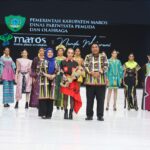 Fashion show Dispora Kabupaten Maros x Nanda Maharani ditengah perhelatan Indonesia Fashion Show Week 2024 pada tanggal 30 Maret pukul 19.00 di JCC Senayan. Foto/EB