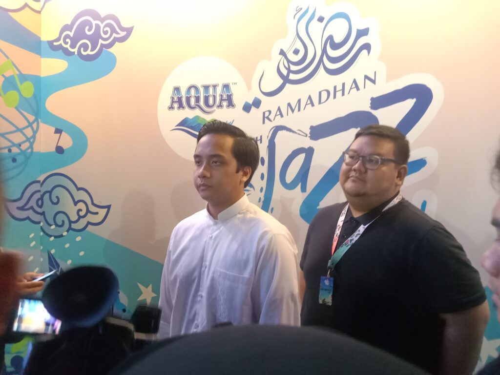Ketua umum Remaja Islam Masjid Cut Meutia (Ricma) Muhammad Ridho Dafiutomo di Jakarta, Sabtu (30/3/2024).