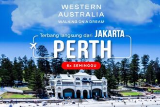AirAsia siap bikin petualangan kamu ke Perth jadi kenyataan! Selama periode promo, harga penerbangan rute Jakarta-Perth (CGK-PER) cuma mulai dari Rp 1,3 jutaan aja. Foto: Ist