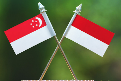 RI-Singapura berlakukan perjanjian ekstradisi dan dua perjanjian lainnya secara serentak. Foto: Flip