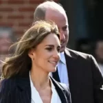 Kate Middleton akhirnya kembali muncul ke publik untuk pertama kalinya setelah rumor hilang. Foto/ the sun 