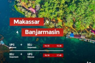Dibukanya rute penerbangan Makassar - Banjarmasin ini merupakan terobosan Penjabat Gubernur Sulsel, Bahtiar Baharuddin, untuk semakin memperkuat posisi Makassar, Sulsel, sebagai hub Indonesia Timur.