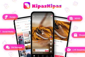 Platform media sosial KipasKipas. Foto: dok humas