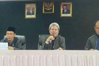 Ketua Tim Demokrasi dan Keadilan Ganjar-Mahfud, Todung Mulya Lubis akan terus mendorong hak angket DPR dilaksanakan.foto/ist