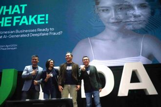 VIDA Deepfake Shield (ki-ka) Adrian Anwar, Sati Rasuanto, Niki Luhur, Victor Indajang. Foto: Vida