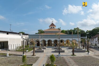 Arsitektur Masjid Baitul Arham mengadopsi gaya Islam dan Jawa. Foto: humas PUPR