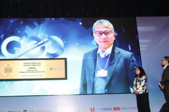 Direktur Utama BRI Sunarso dinobatkan sebagai The Best CEO in Digital Brand 2024. Foto: Dok BRI