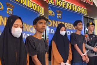 Novi Damayanti (24), menantu tega dalangi pembunuhan ibu mertuan, Mirna (51) di Kendari. Foto: IG, @lambe_turah (tangkap layar)