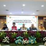 Konferensi pers penutupan Posko Nasional Sektor ESDM, di Kantor BPH Migas, Jakarta, Jumat (19/4/2024). Foto: Dok BPH Migas