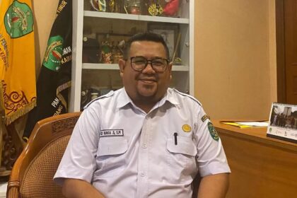 Kabid Pengambangan Ekonomi Kreatif Dispar Kukar, David Haka. Foto: ipol.id/ humas