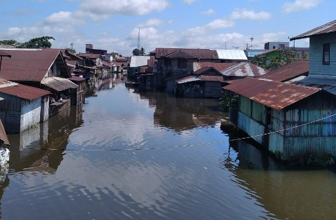 Foto : Sungai Loa Lemas di Kelurahan Loa Lemas, Kukar