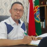 Indra Gunawan usai rapat koordinasi dengan Polres Metro Kota Depok, Selasa, 23 April 2024
