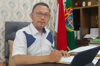 Indra Gunawan usai rapat koordinasi dengan Polres Metro Kota Depok, Selasa, 23 April 2024