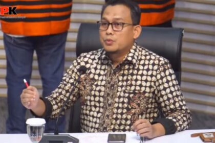Kepala Bagian Pemberitaan KPK, Ali Fikri. Foto: Live streaming YouTube @kpkri