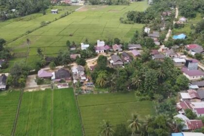 Potret Desa Suka Maju, Kecamatan Tenggarong Seberang, Kutai Kartanegara. Foto: Diskominfo Kukar