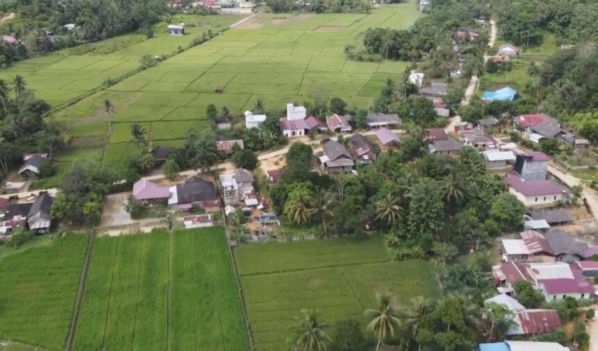 Potret Desa Suka Maju, Kecamatan Tenggarong Seberang, Kutai Kartanegara. Foto: Diskominfo Kukar