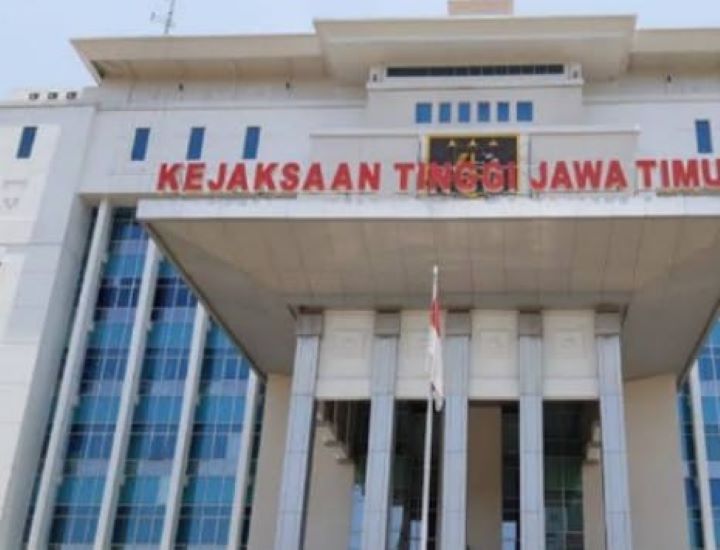 Gedung Kejaksaan Tinggi Jawa Timur. Foto: Tangkap layar YT Kejati Jawa Timur