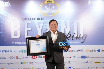 Permodalan Nasional Madani (PNM) menyabet penghargaan di ajang 13th Infobank – Isentia Digital Brand 2024 and The Best Reputable CEO in Digital Platform 2024.